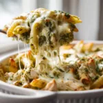 Chicken Pesto Pasta Bake