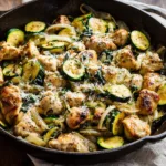 Chicken and Zucchini Skillet