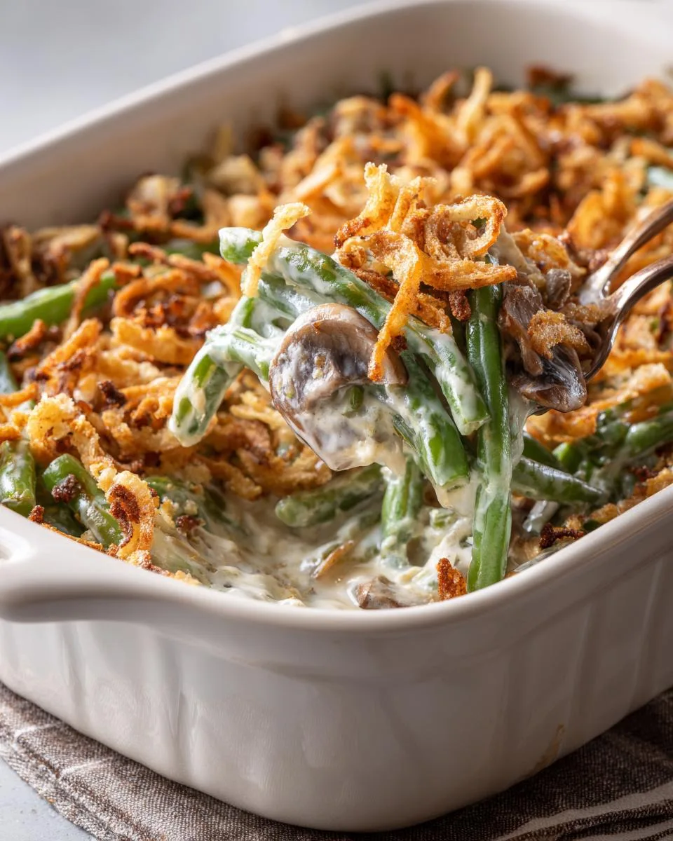Classic Green Bean Casserole - detail 2