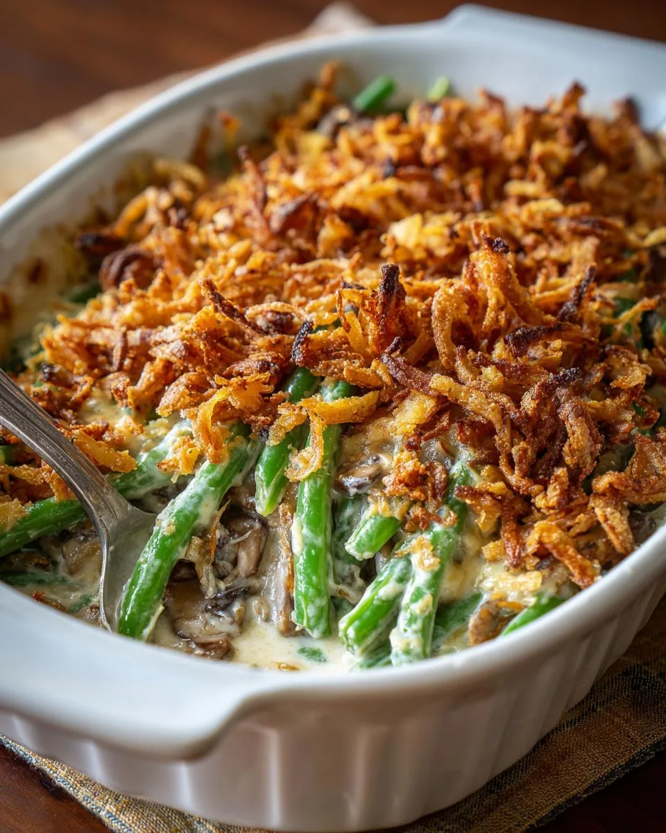 Classic Green Bean Casserole - detail 4