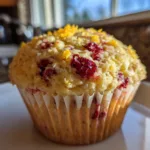 Cranberry Orange Oat Muffins