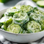 Creamy Cucumber Salad
