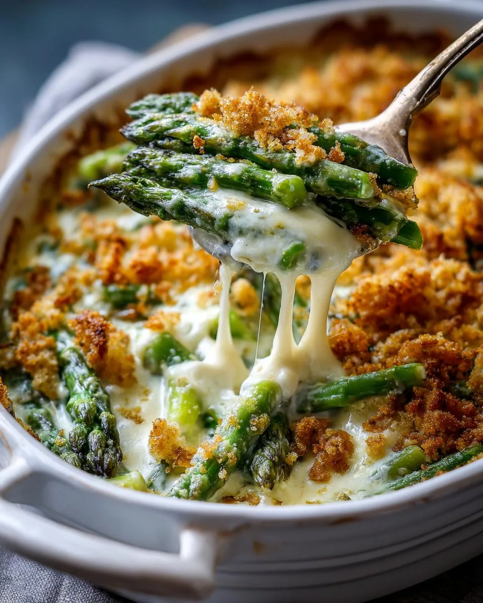 Creamy Fresh Asparagus Casserole - detail 4