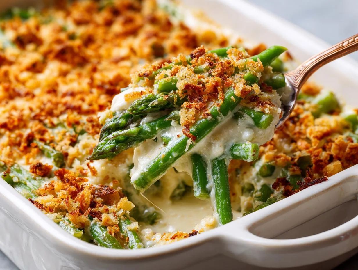 Irresistible Creamy Fresh Asparagus Casserole in 45 Minutes