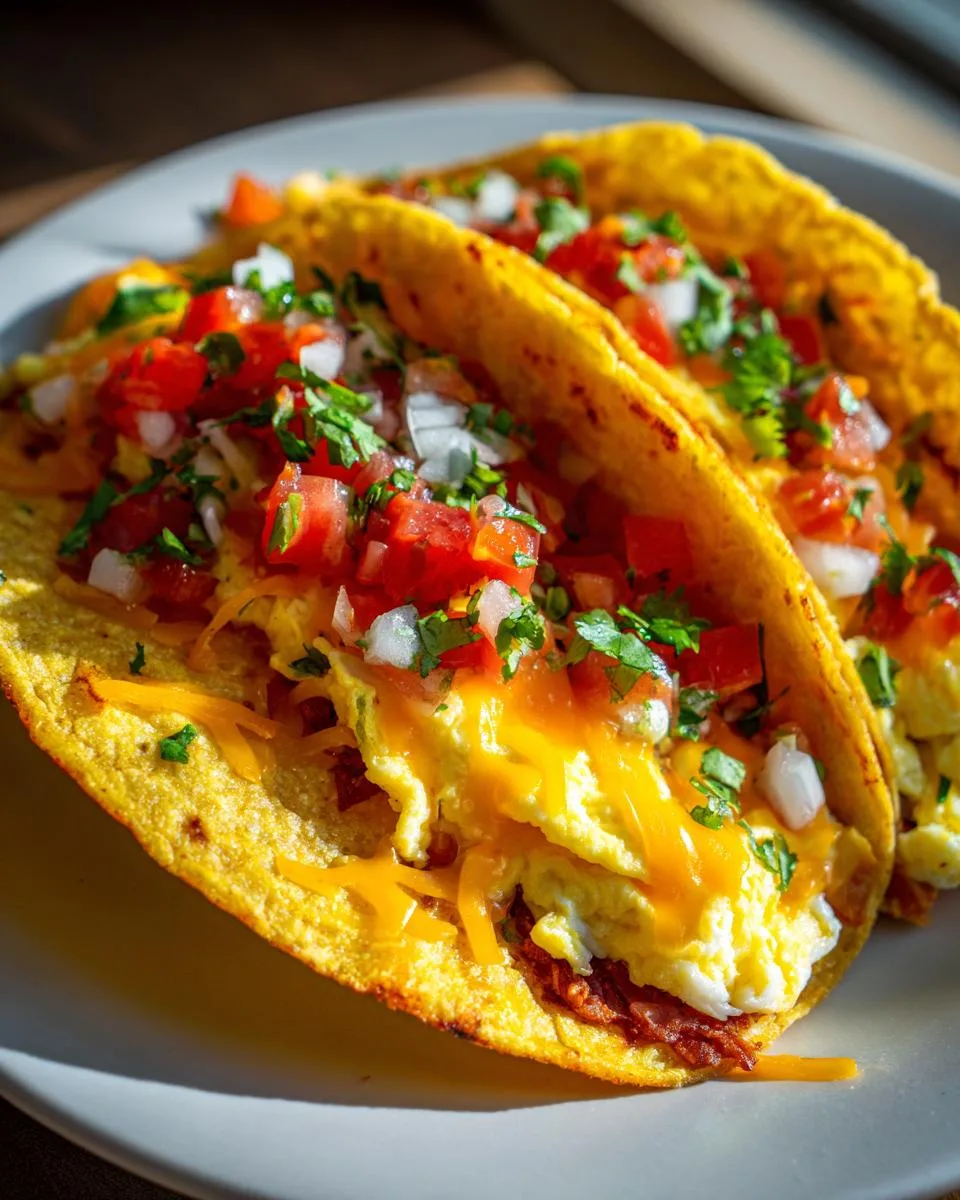 Crispy Potato Egg Breakfast Tacos - detail 2