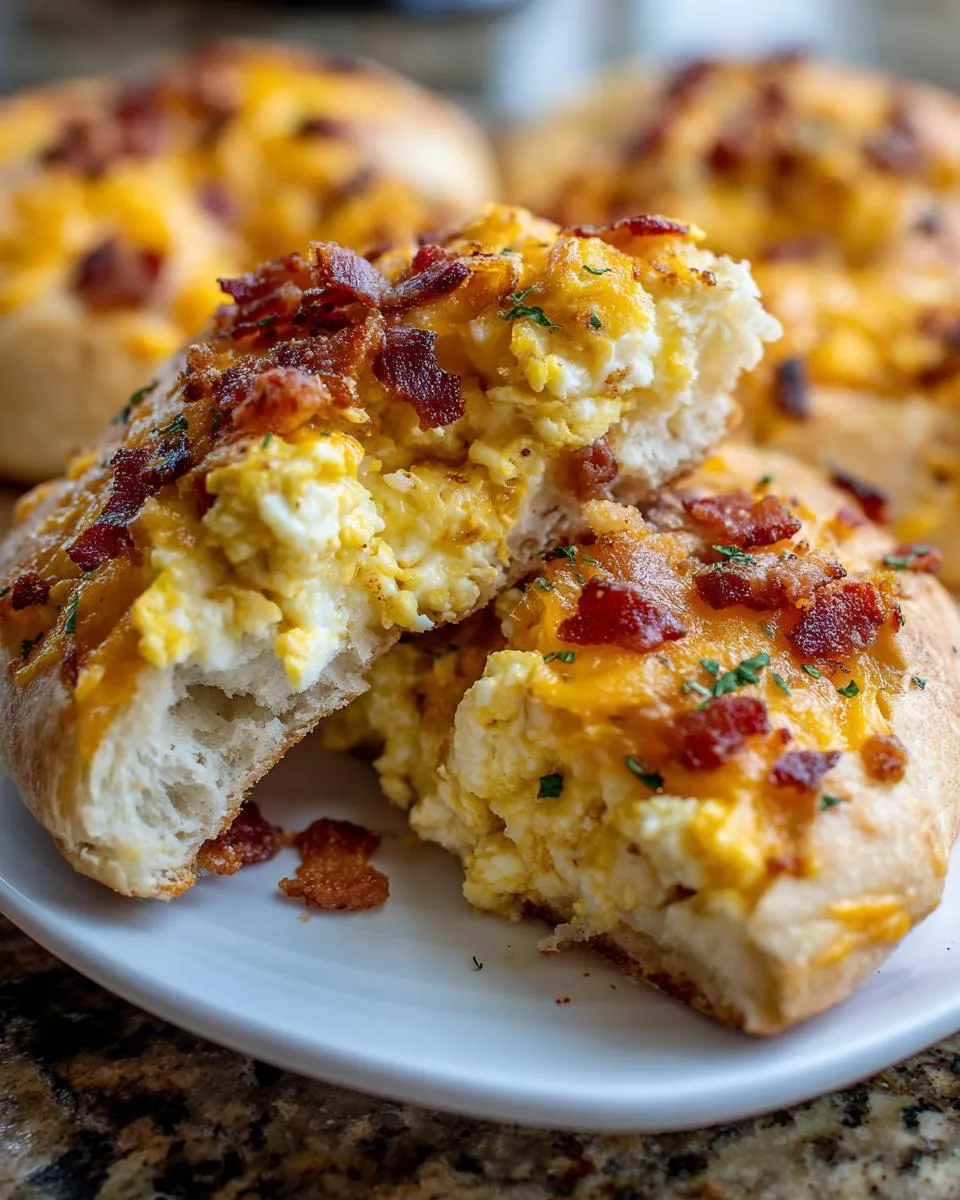Egg and Cheese Breakfast Pockets - detail 1
