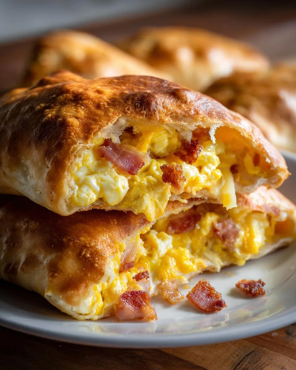 Egg and Cheese Breakfast Pockets - detail 3
