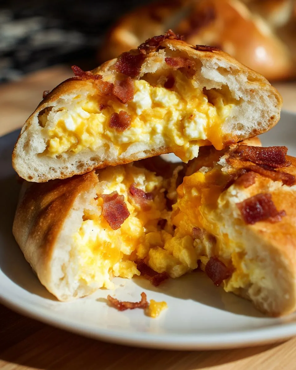 Egg and Cheese Breakfast Pockets - detail 4