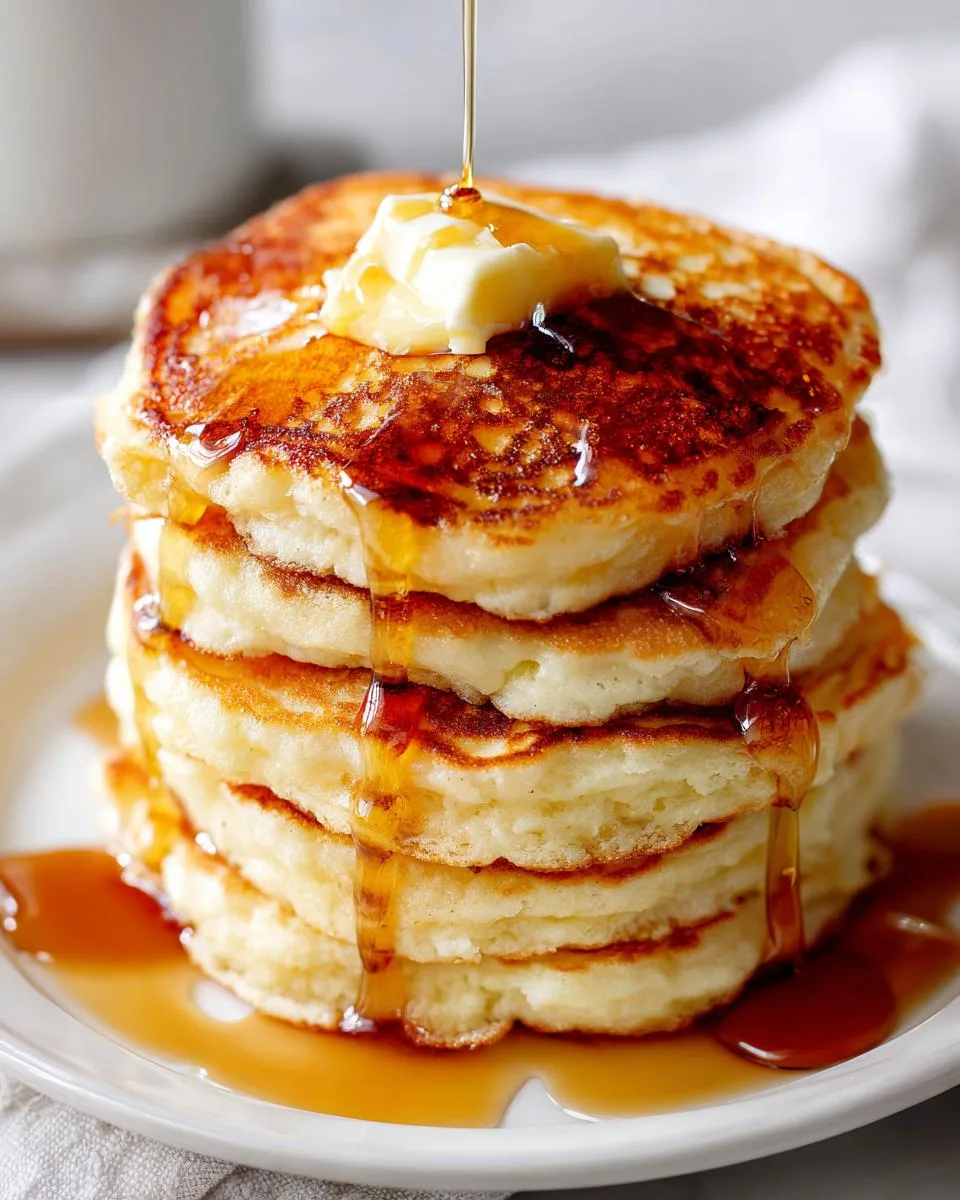 Fluffy Old-Fashioned Pancakes - detail 1
