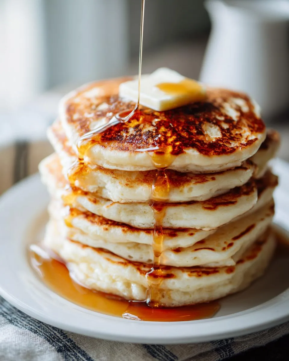 Fluffy Old-Fashioned Pancakes - detail 2