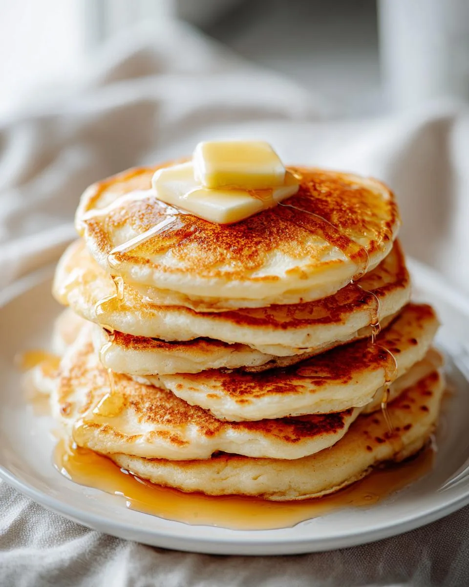 Fluffy Old-Fashioned Pancakes - detail 3