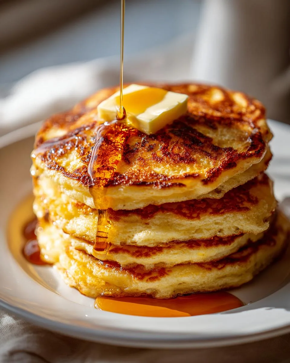 Fluffy Old-Fashioned Pancakes - detail 4