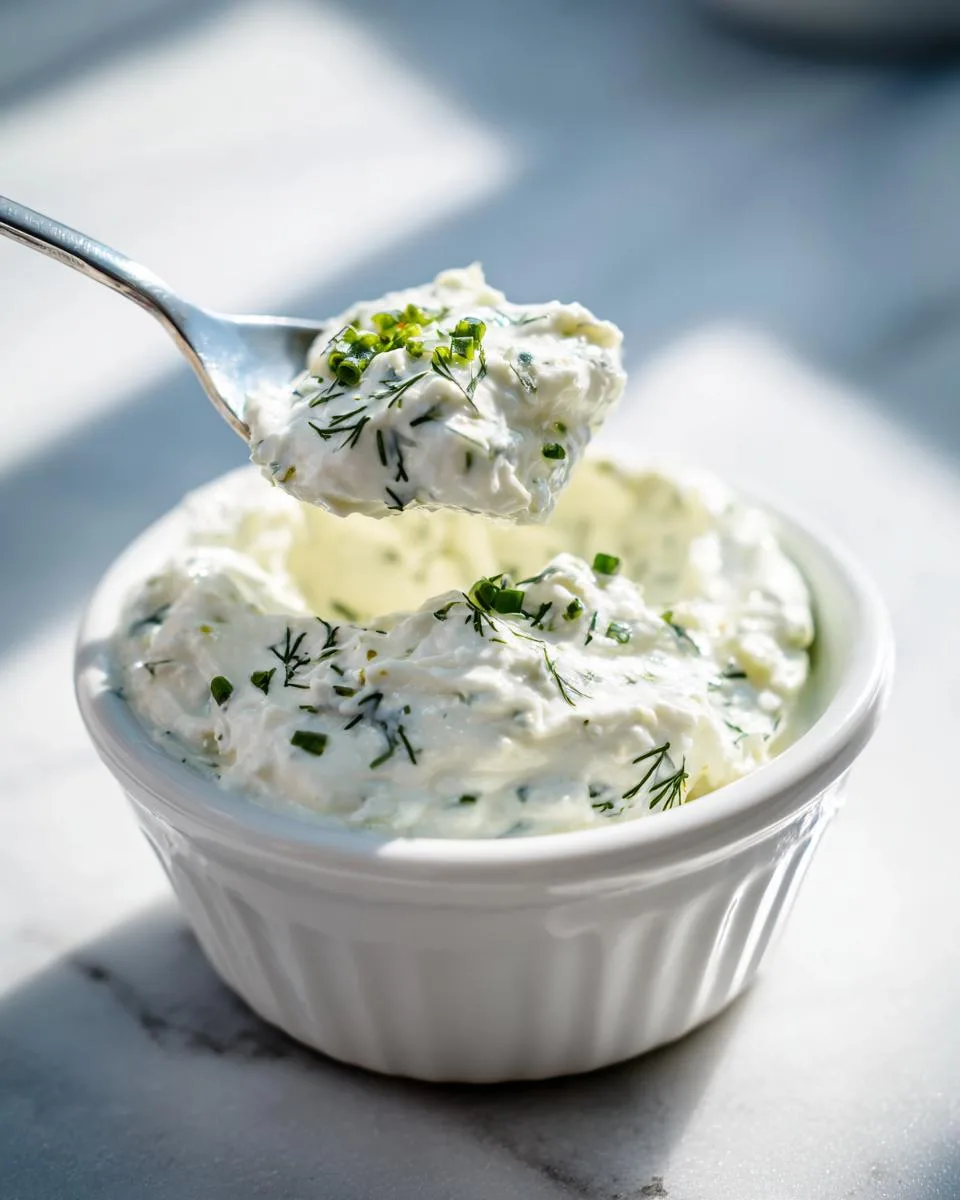 Greek Yogurt Ranch Dip - detail 2