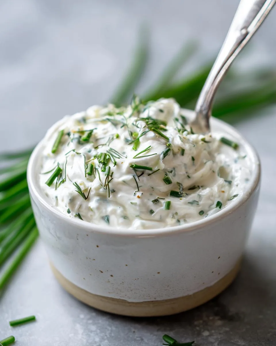 Greek Yogurt Ranch Dip - detail 4