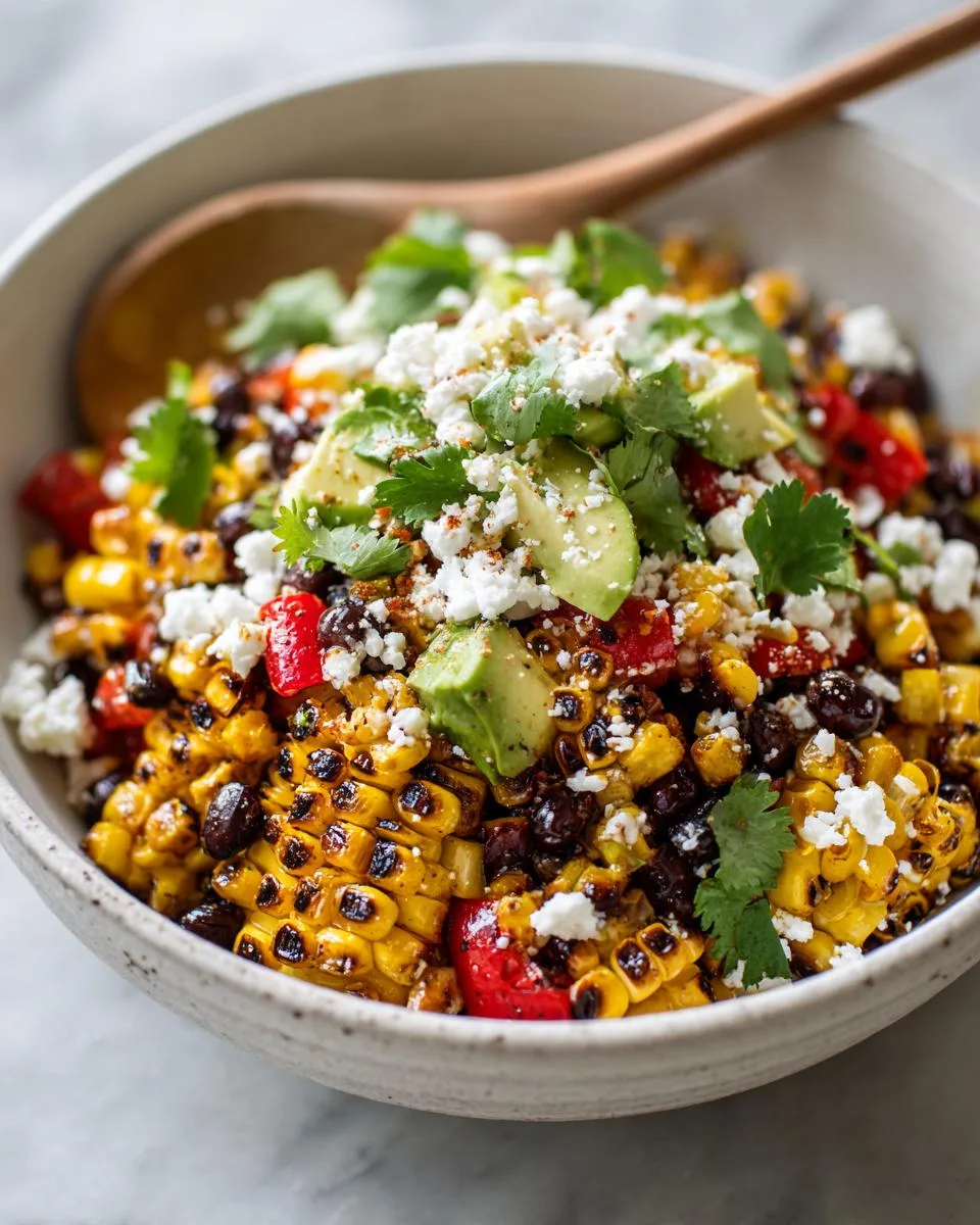 Grilled Corn Black Bean Salad - detail 4