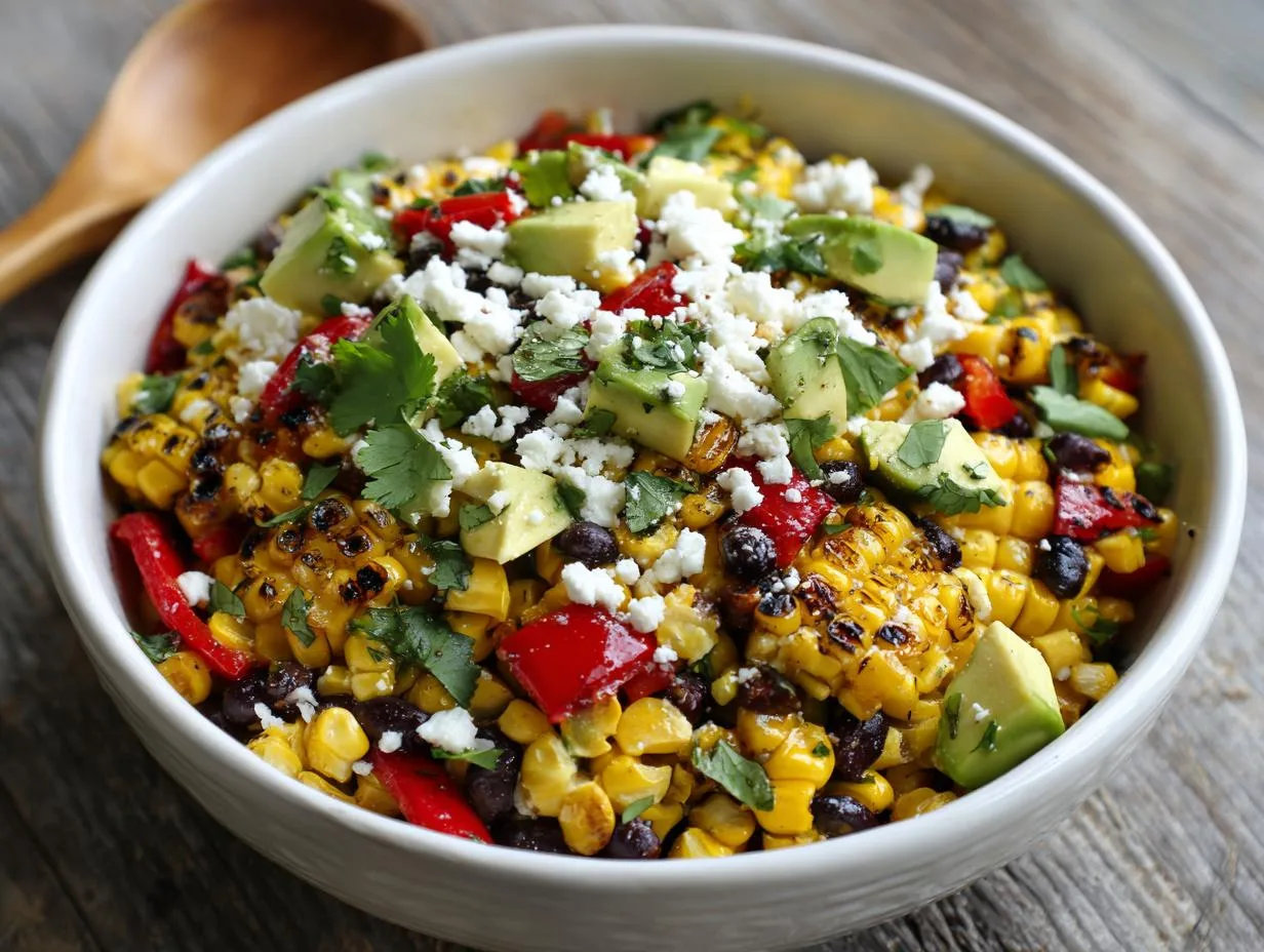 25-Minute Grilled Corn Black Bean Salad You’ll Crave