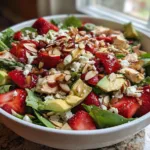Grilled Strawberry Feta Chicken Salad
