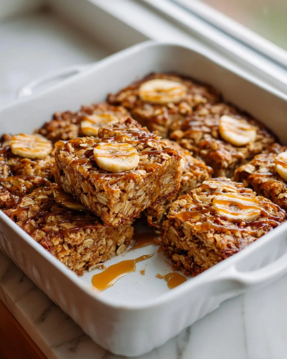 Healthy Oatmeal Cookie Bars - detail 2