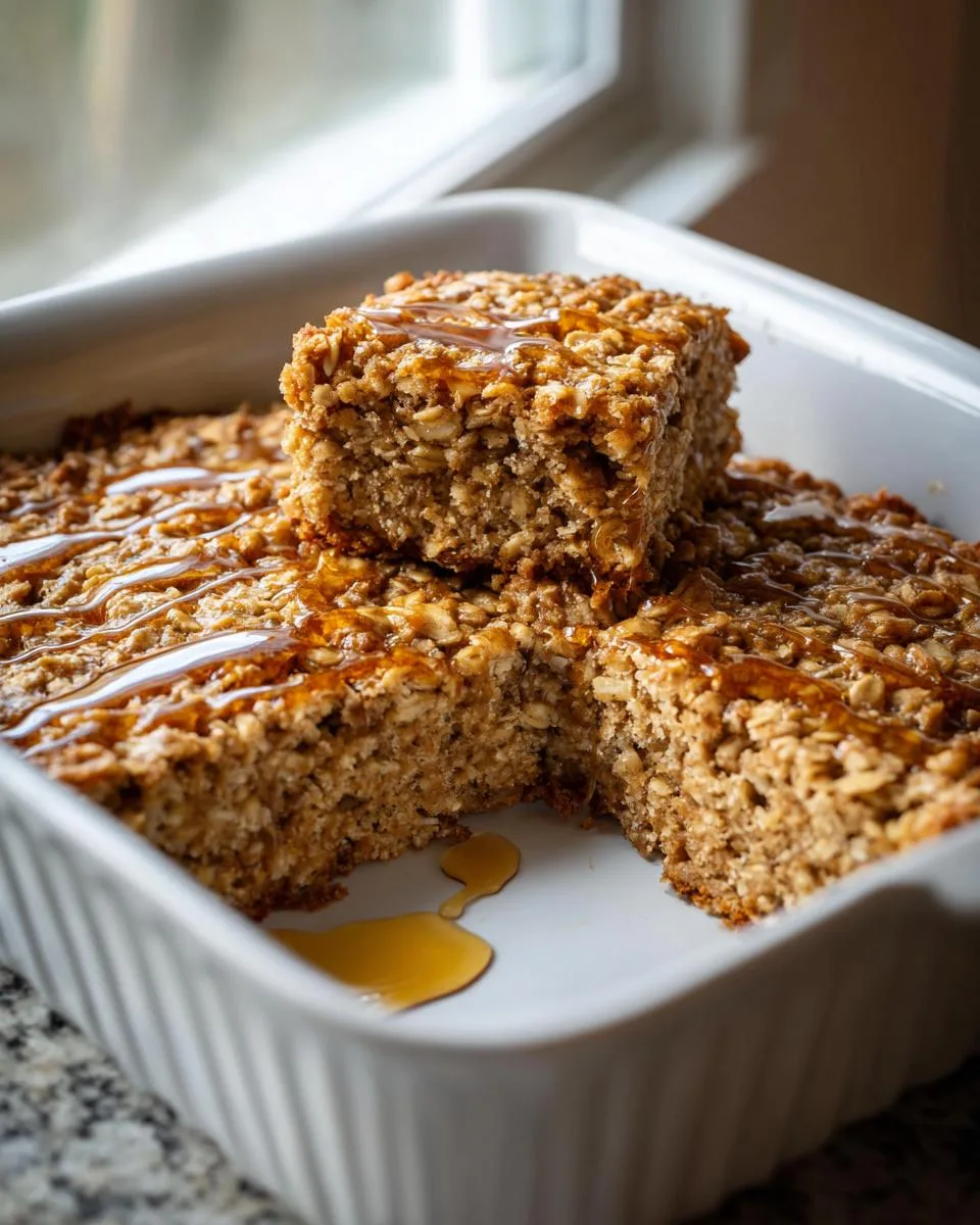 Healthy Oatmeal Cookie Bars - detail 4