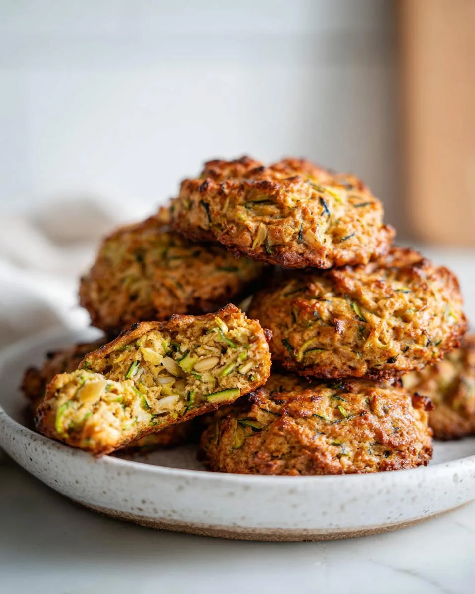 Healthy Zucchini Breakfast Cookies - detail 3