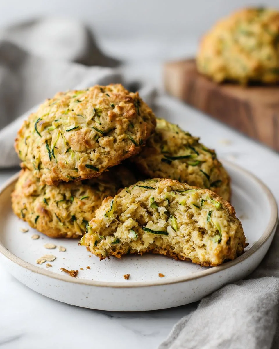 Healthy Zucchini Breakfast Cookies - detail 4