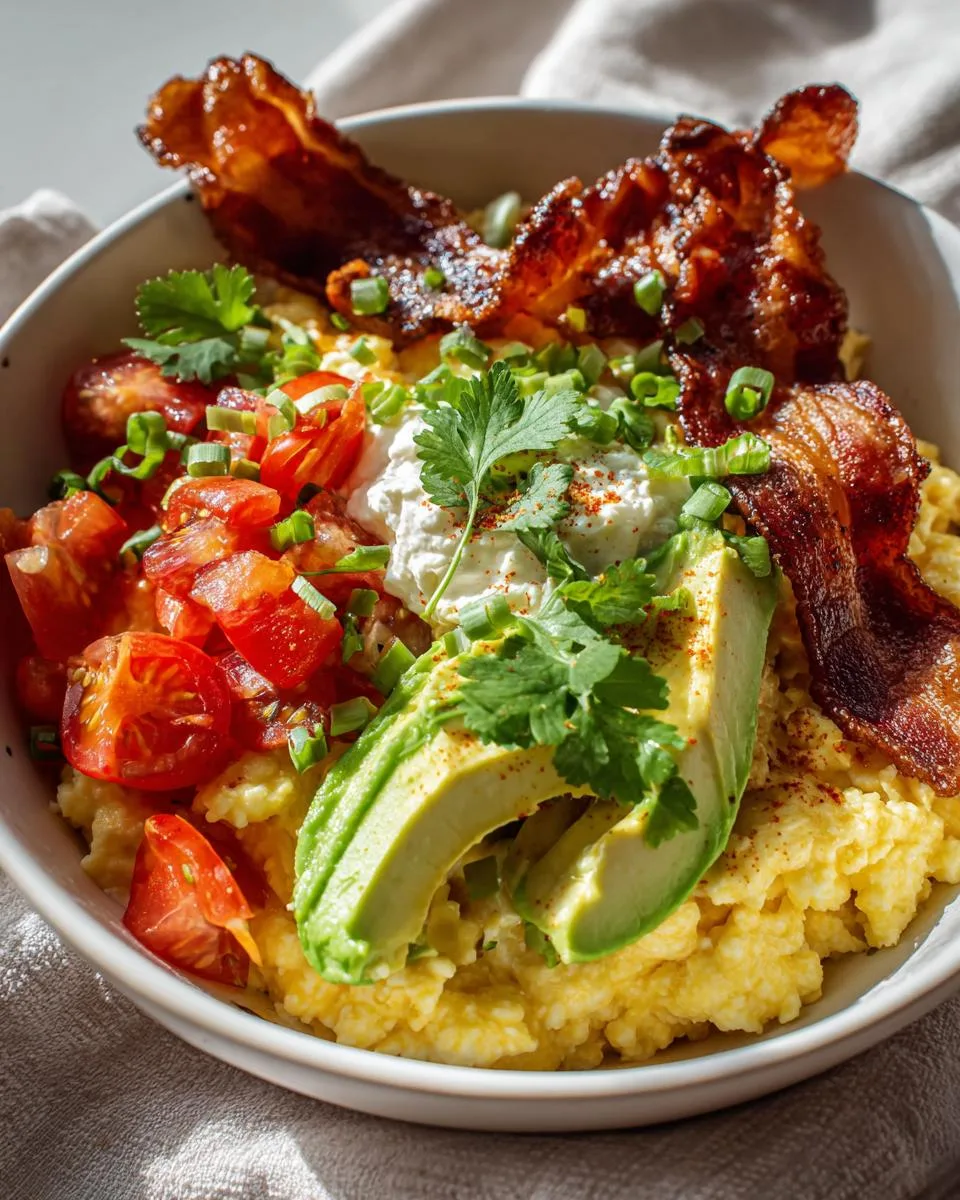High Protein Egg White Bowls - detail 2