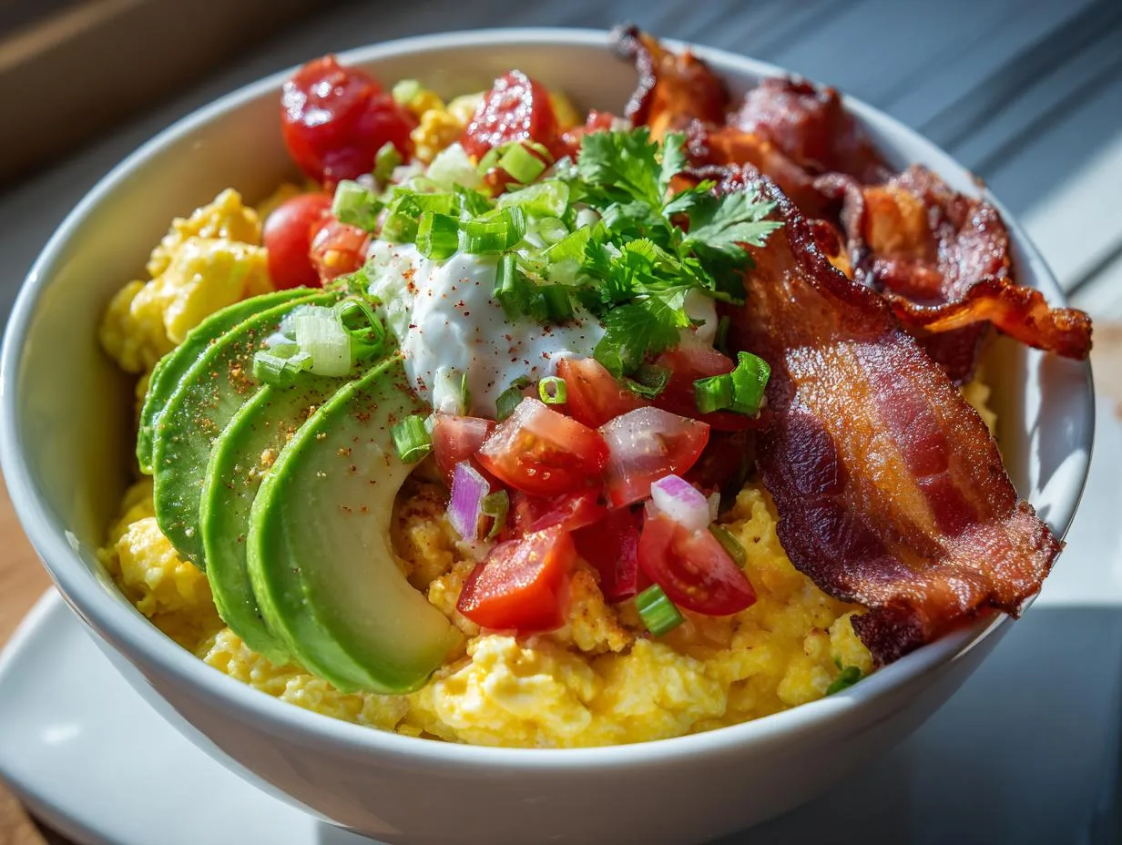 35g High Protein Egg White Bowls That Keep You Full All Morning