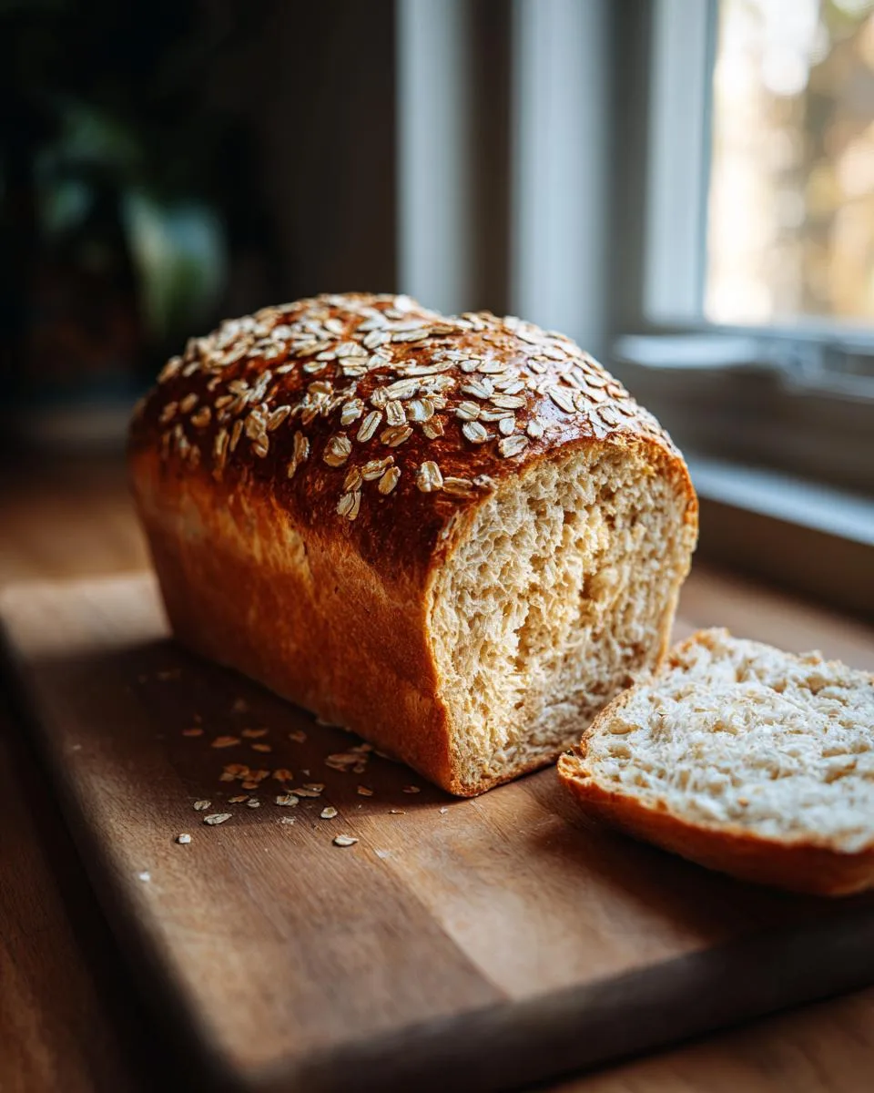 Homemade Honey Wheat Bread - detail 3