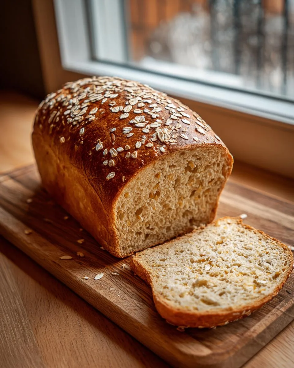 Homemade Honey Wheat Bread - detail 4