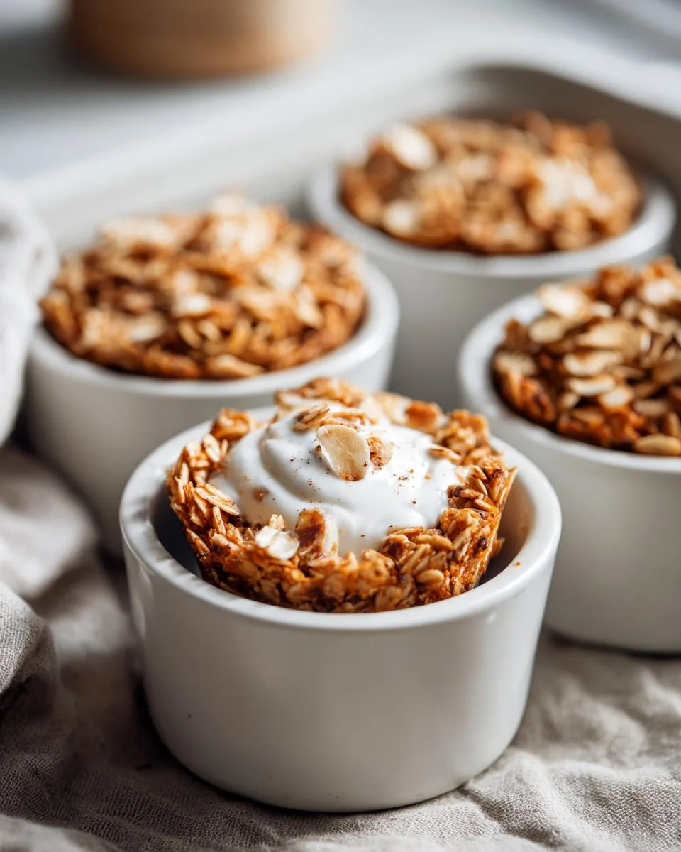 Honey Cinnamon Breakfast Granola Cups - detail 1