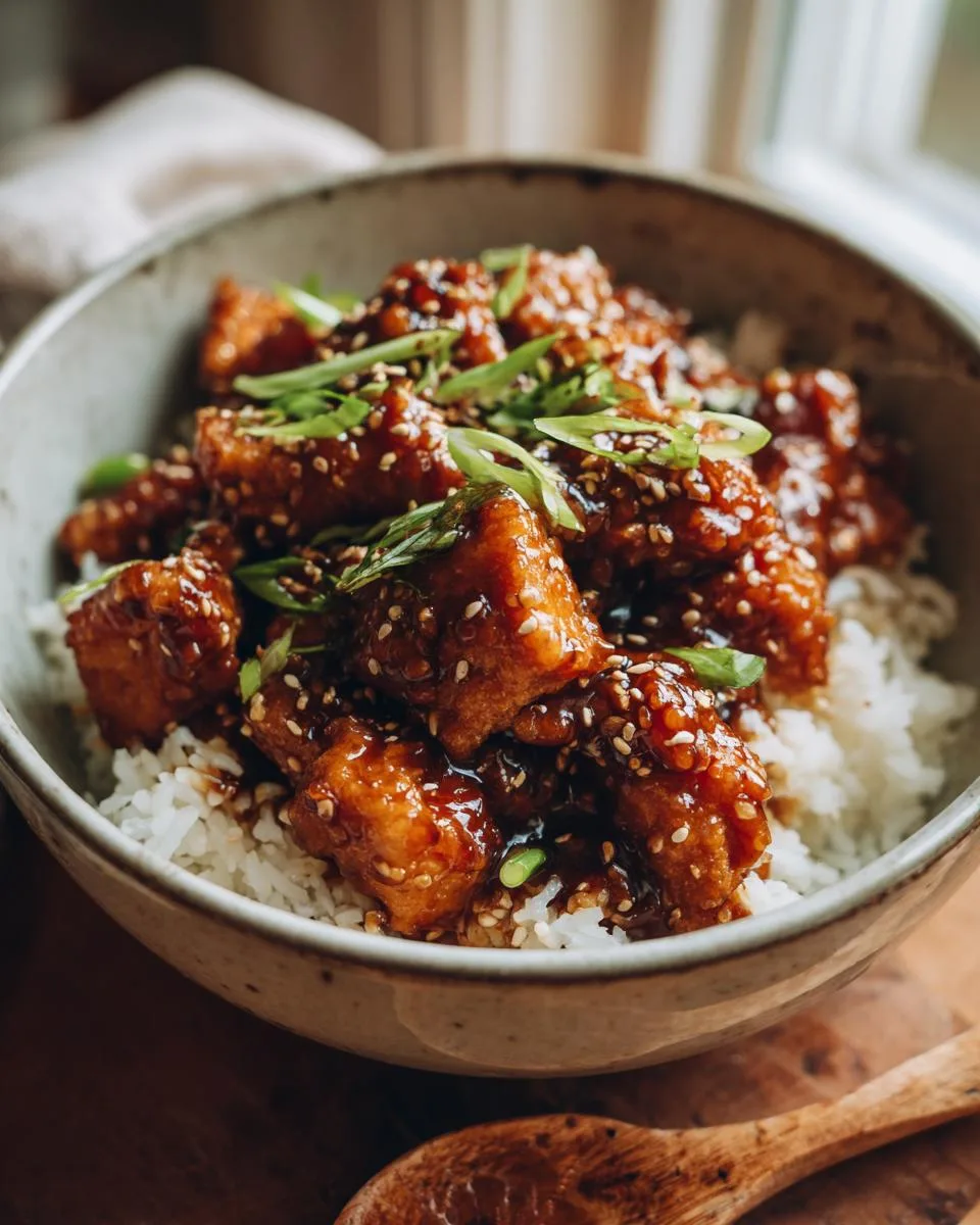 Honey Garlic Chicken Rice Bowls - detail 3