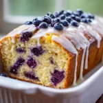 Lemon Blueberry Quick Bread