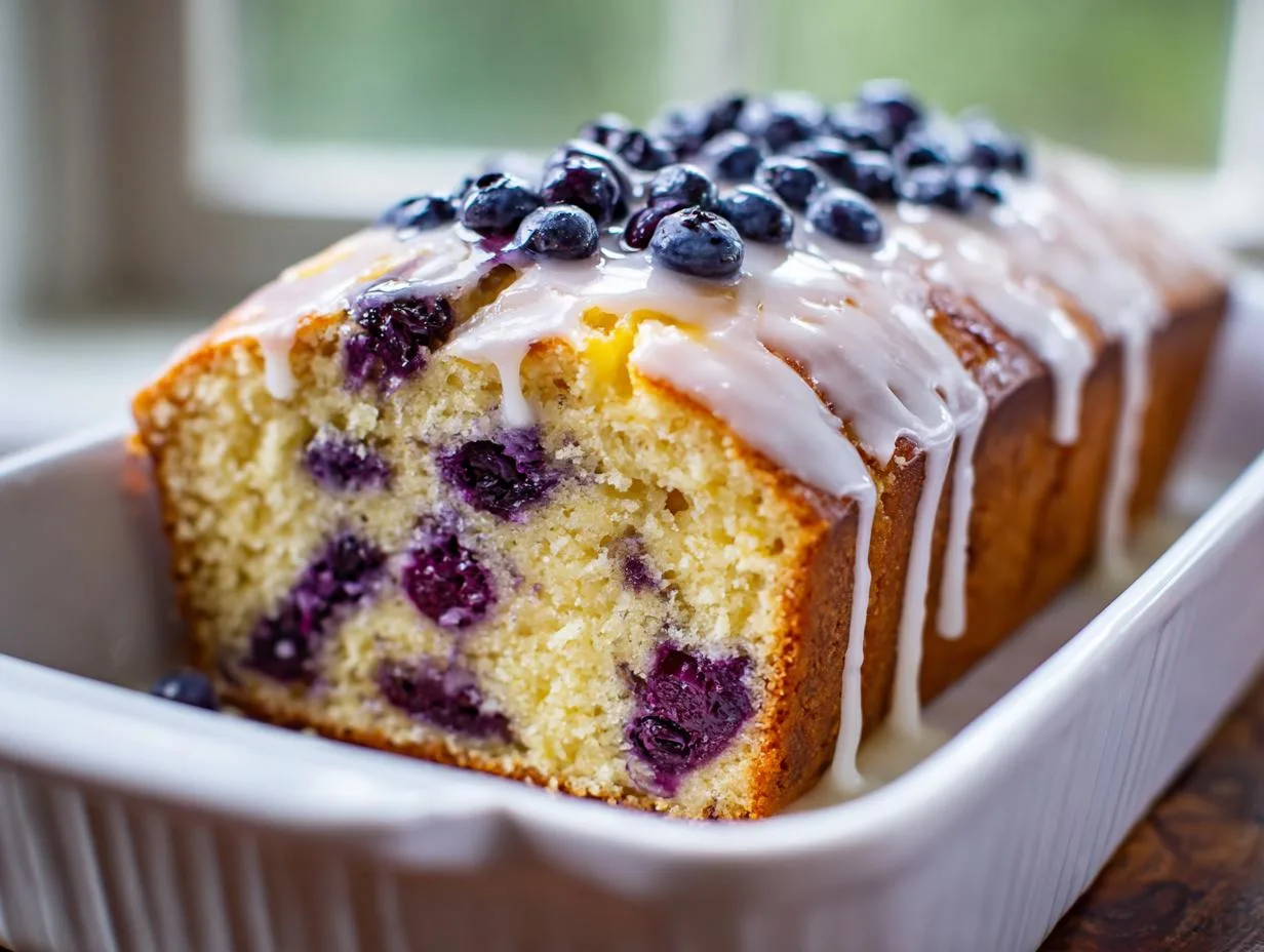 45-Minute Lemon Blueberry Quick Bread That Melts Hearts