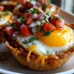 Make-Ahead Breakfast Taco Cups