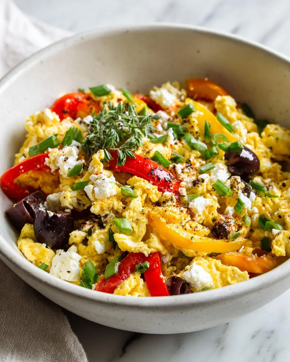 Mediterranean Egg Breakfast Bowls - detail 1