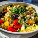 Mediterranean Egg Breakfast Bowls