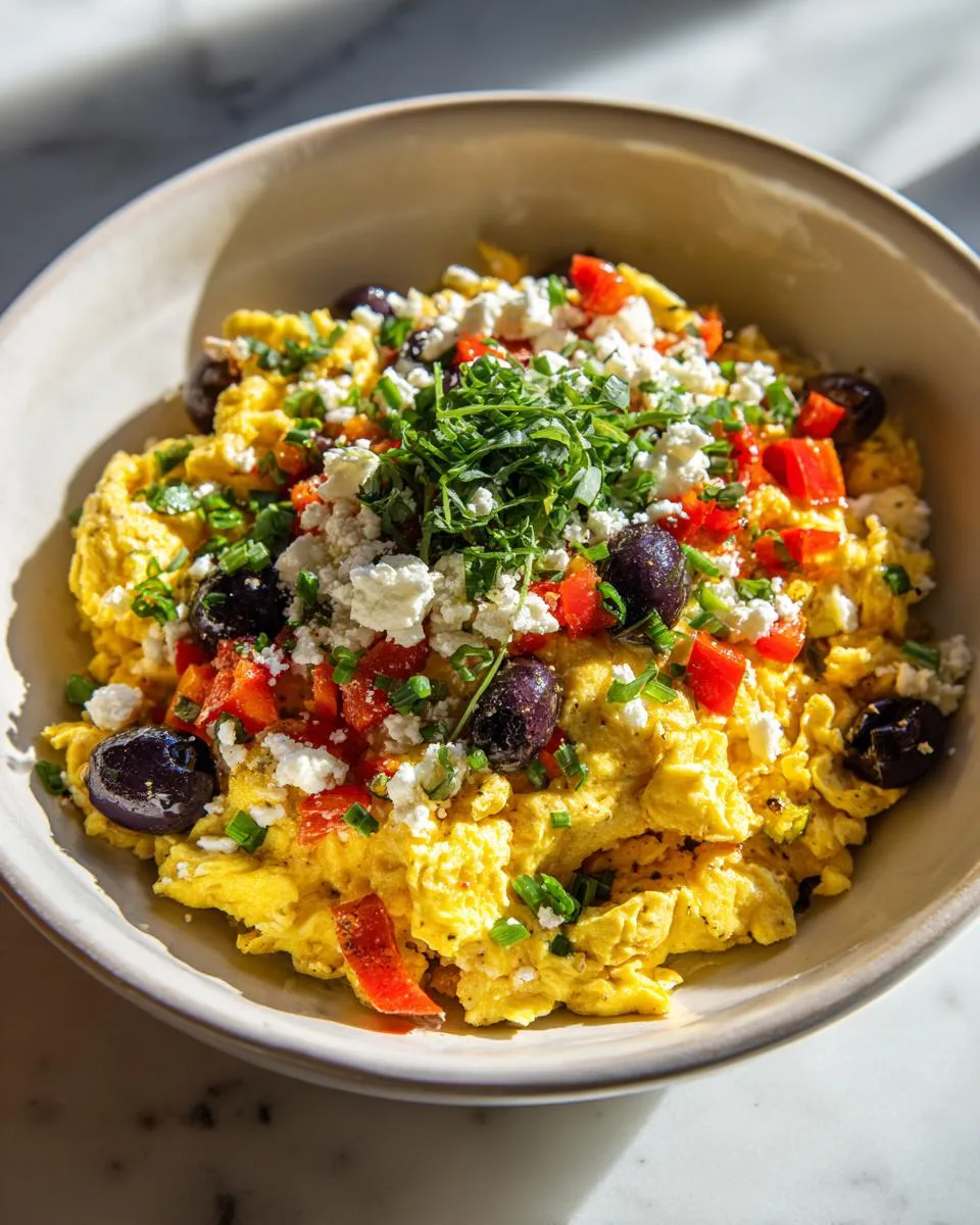 Mediterranean Egg Breakfast Bowls - detail 2