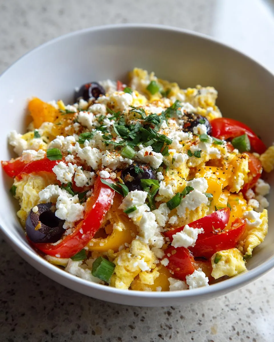 Mediterranean Egg Breakfast Bowls - detail 3