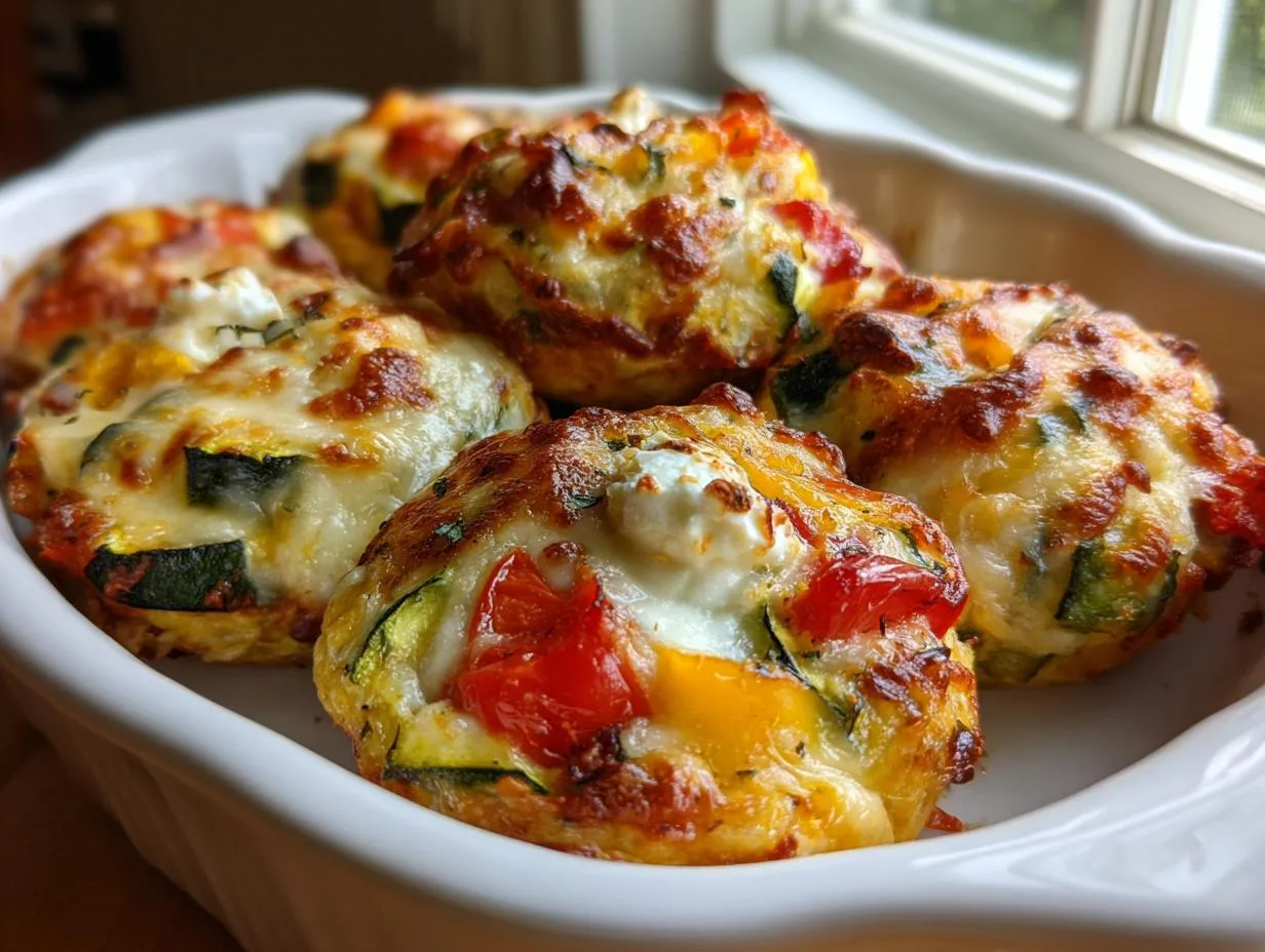 20-Minute Mini Veggie Pizza Bites Toddlers Devour