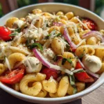 Mozzarella Tomato Pasta Salad Bowl