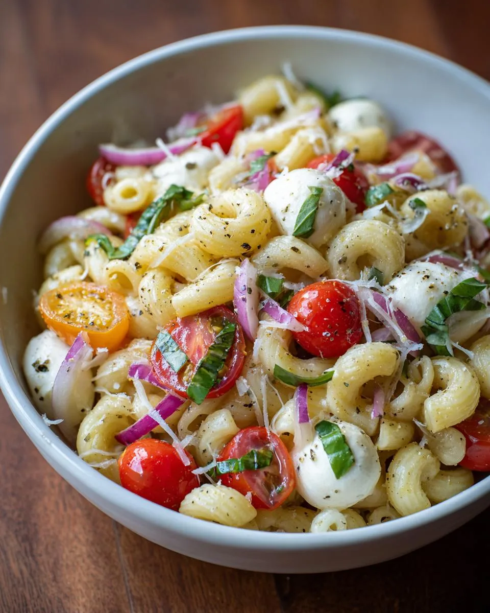 Mozzarella Tomato Pasta Salad Bowl - detail 2