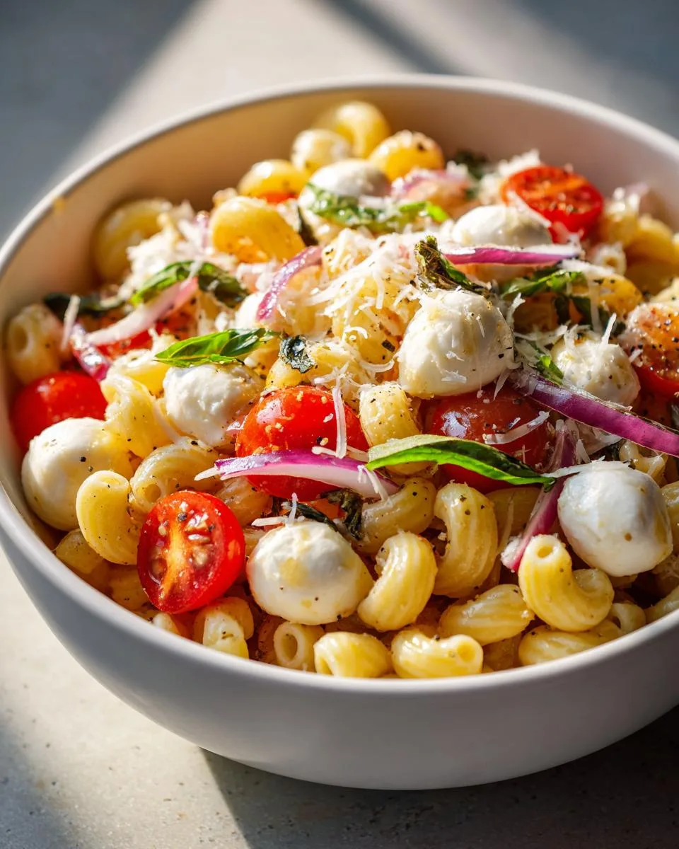 Mozzarella Tomato Pasta Salad Bowl - detail 3