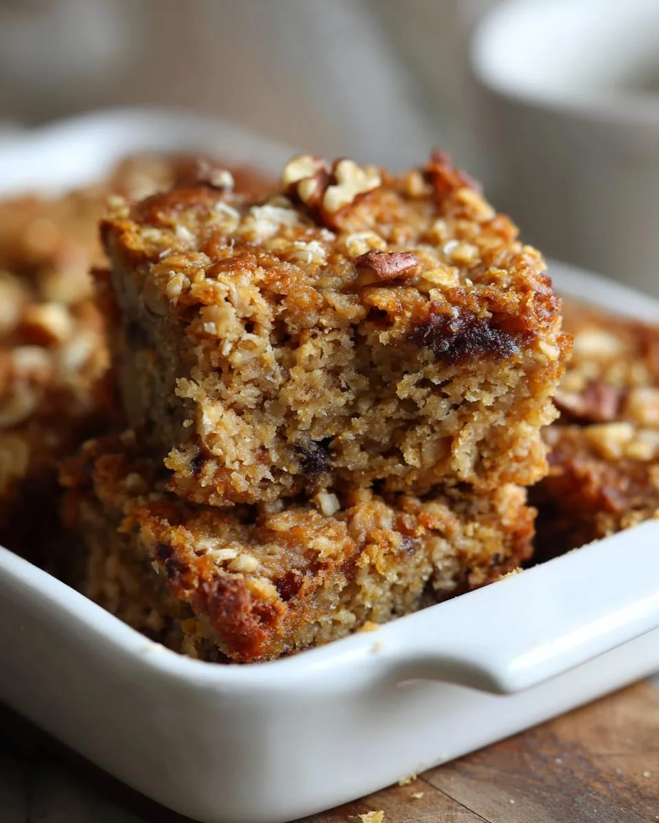 Oatmeal Banana Breakfast Bars - detail 2