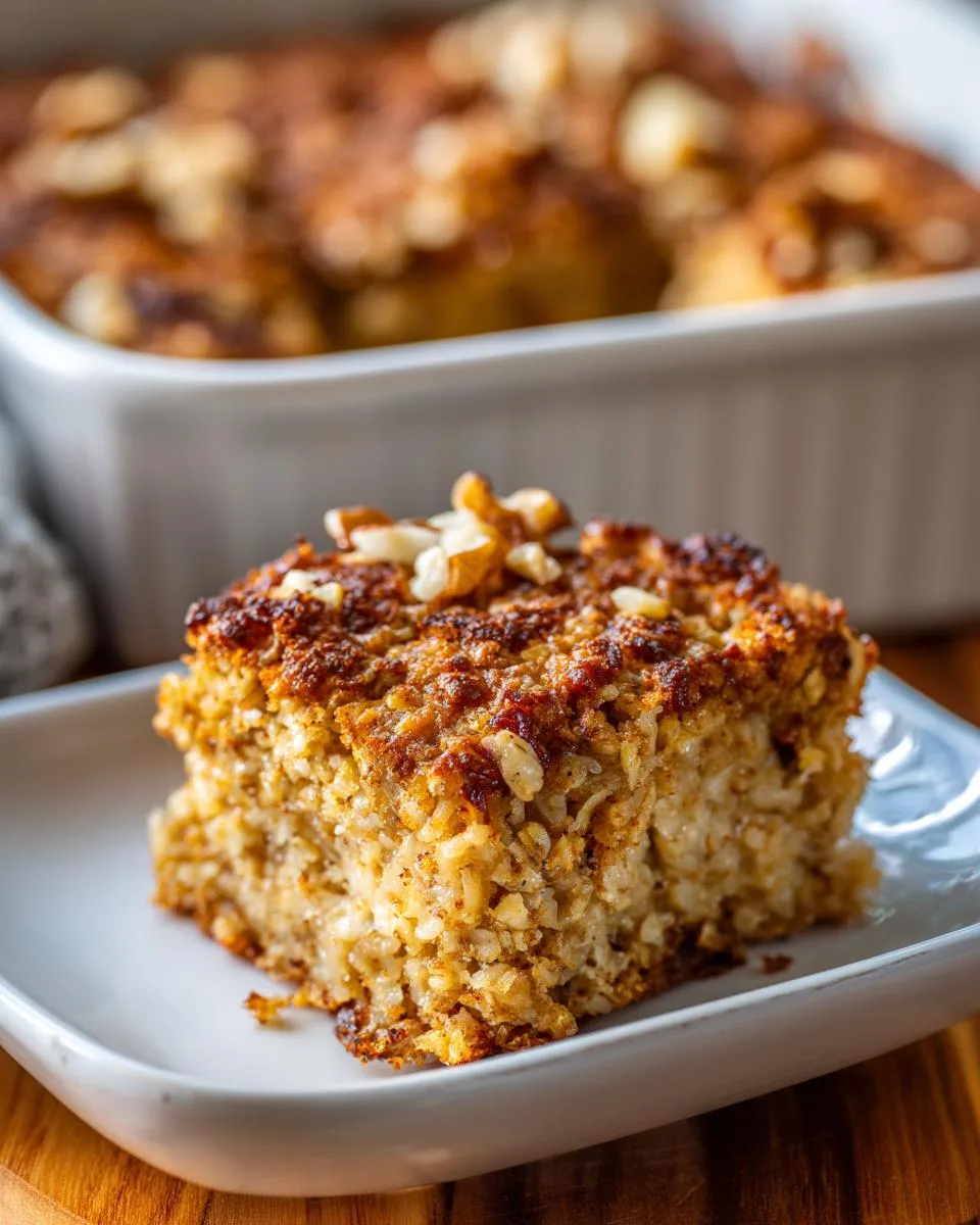 Oatmeal Banana Breakfast Bars - detail 3