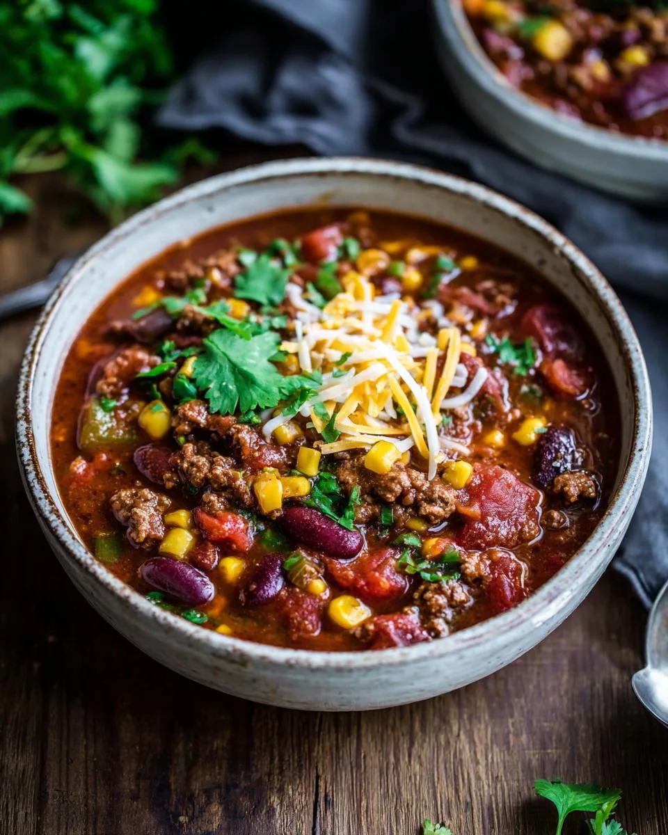 One Pot Taco Soup - detail 3