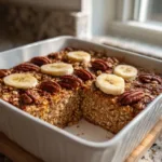Patriotic Baked Oatmeal Squares