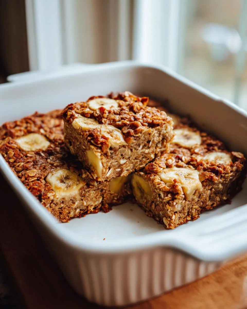 Peach Cobbler Oat Bars - detail 3