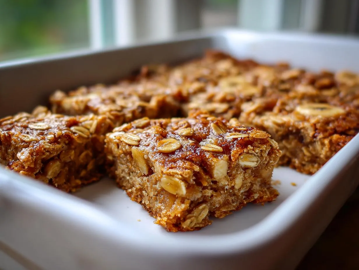 Irresistible Peach Cobbler Oat Bars in Just 10 Minutes