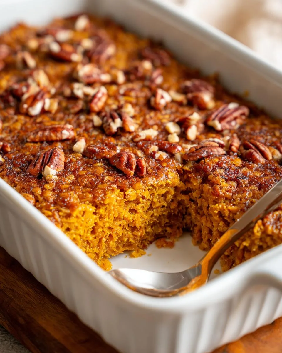 Pumpkin Spice Baked Oatmeal - detail 2