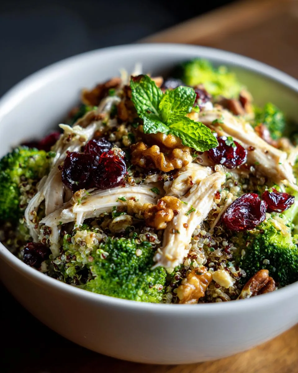 Quinoa Broccoli Chicken Power Salad - detail 2